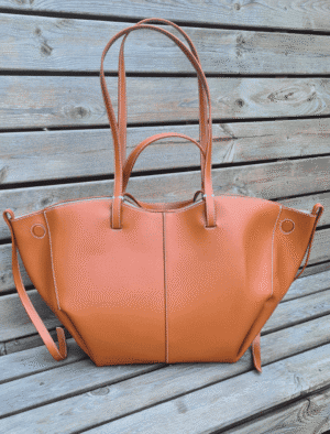 Nova skuldertaske camel