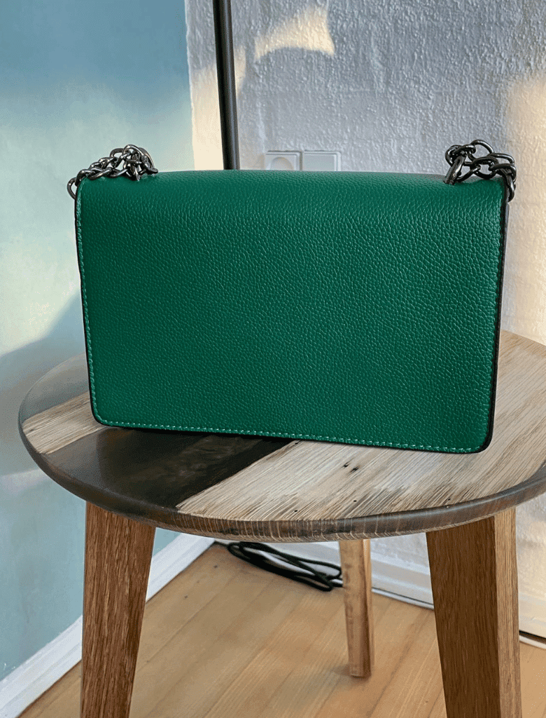 Jamila taske grøn Elegant grøn crossover taske til kvinder